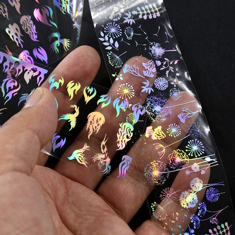 Premium Waterproof Nail Art Stickers - Long-Lasting Salon Quality Decals