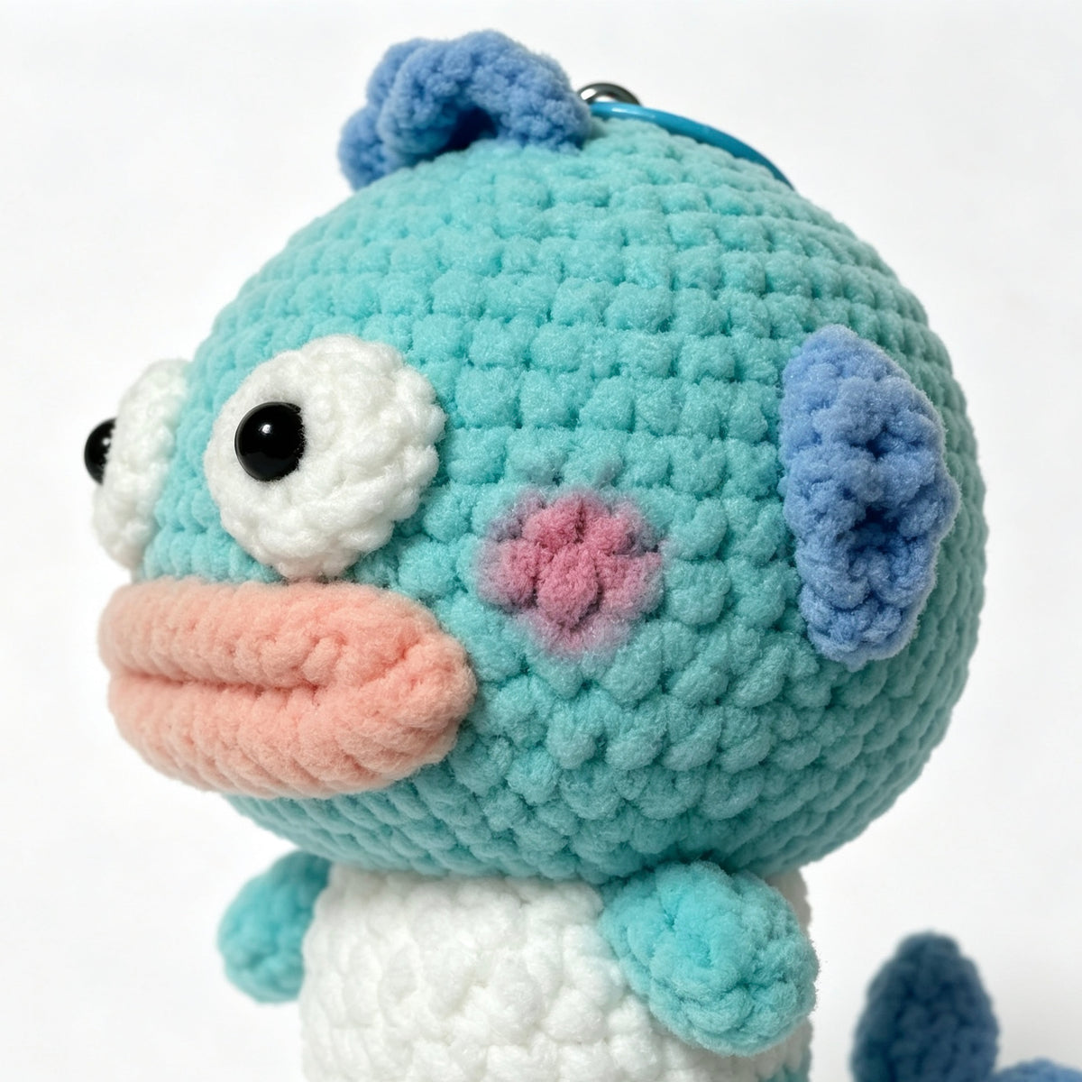 Little Blue Fish Monster — Confused But Doing His Best 🐟💙