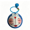 Cheerful Blue Cat Ball Charm — Jingle Bell & Ring Clip 🐱🔔