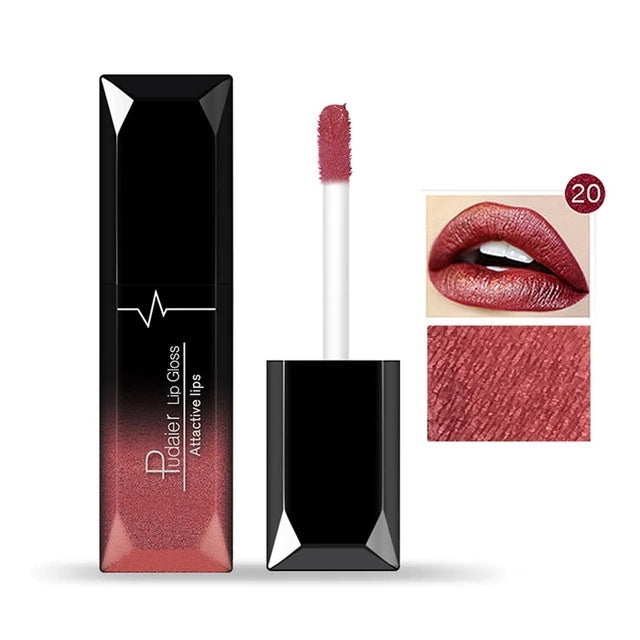 Matte Liquid Lipstick - Waterproof Long-Lasting Lip Gloss | 21 Bold Colors 8ml