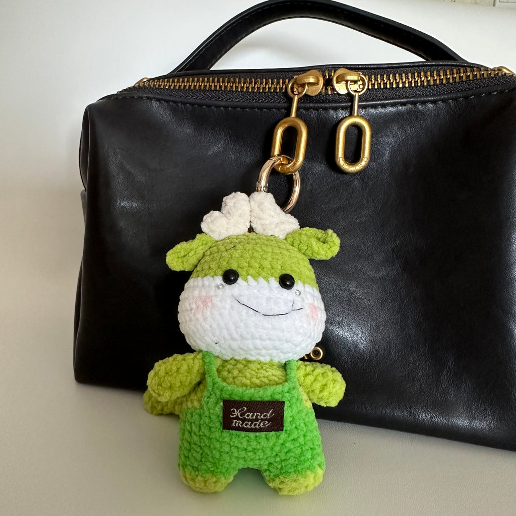 Handmade Crochet Deer Doll Amigurumi Charm
