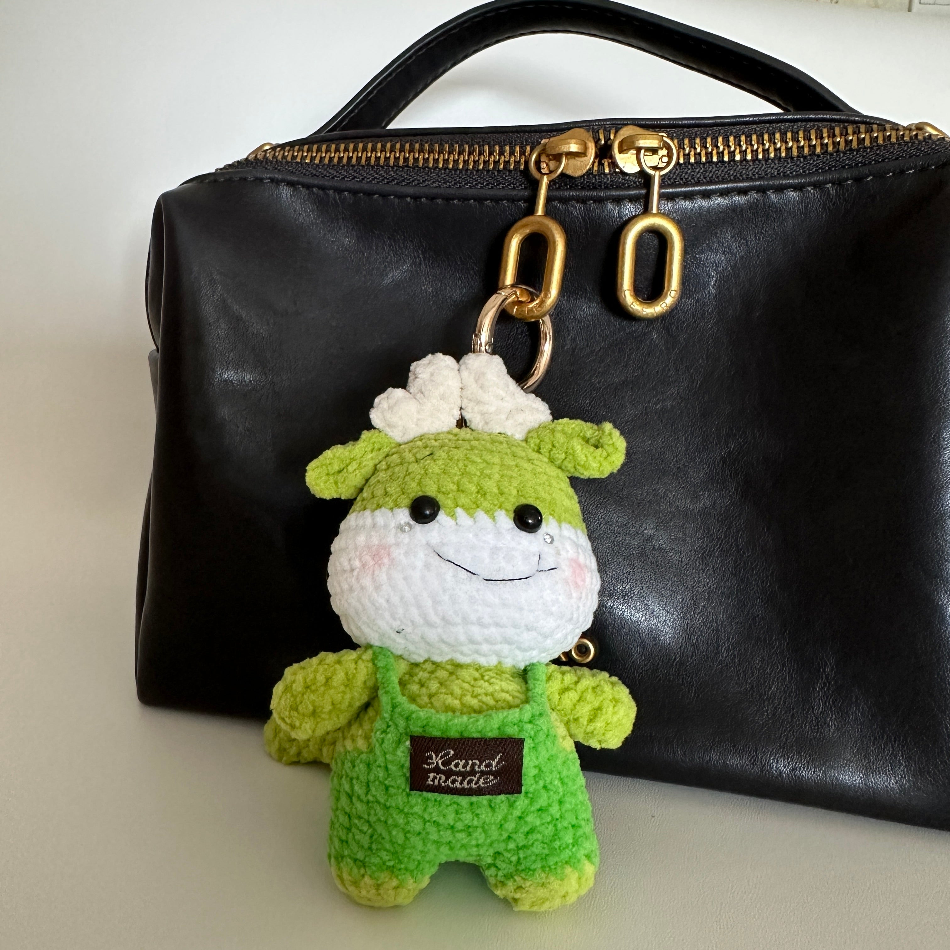 Handmade Crochet Deer Doll Amigurumi Charm