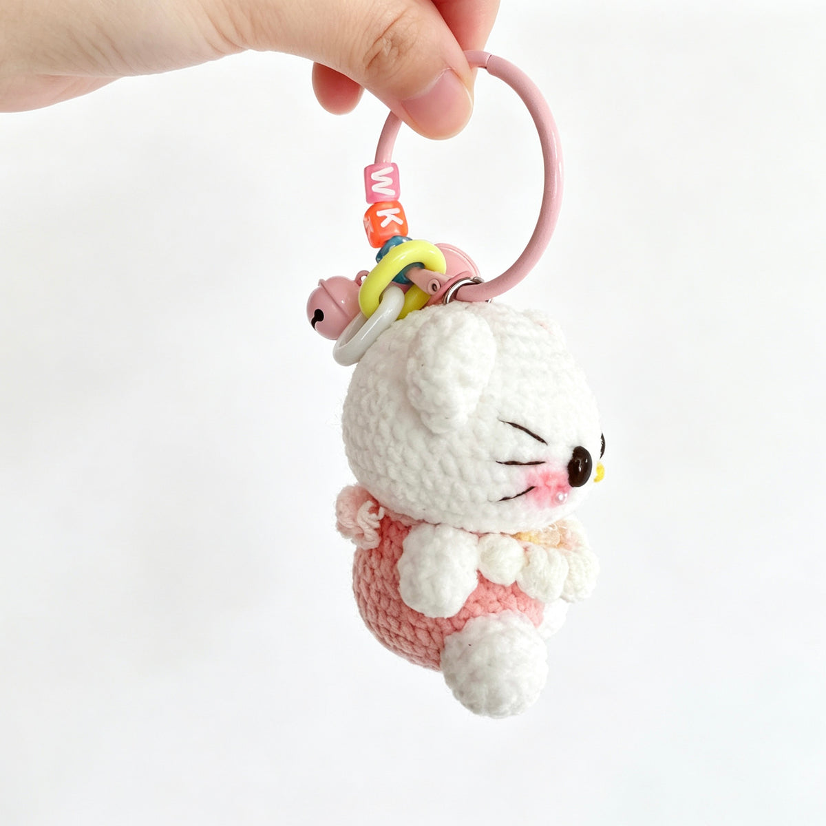Sweet Pink Bow Kitty — A Pocket-Sized Smile 🐱🎀