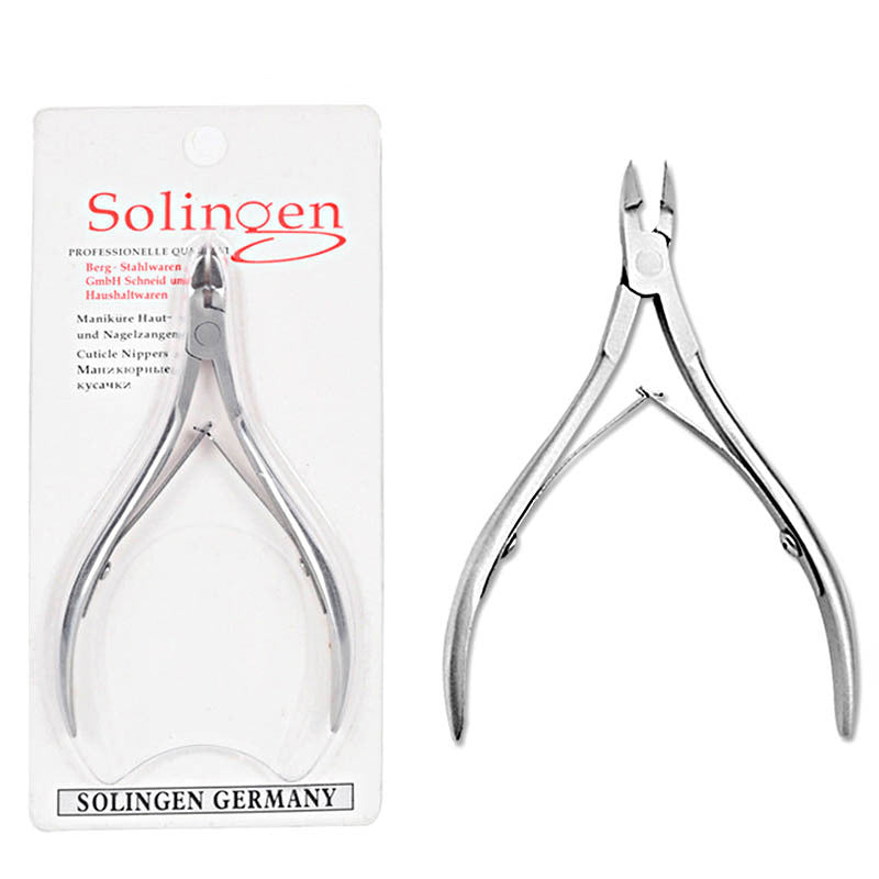 Professional Nail Cuticle Pliers - Stainless Steel Manicure Tool | Precision Cutter