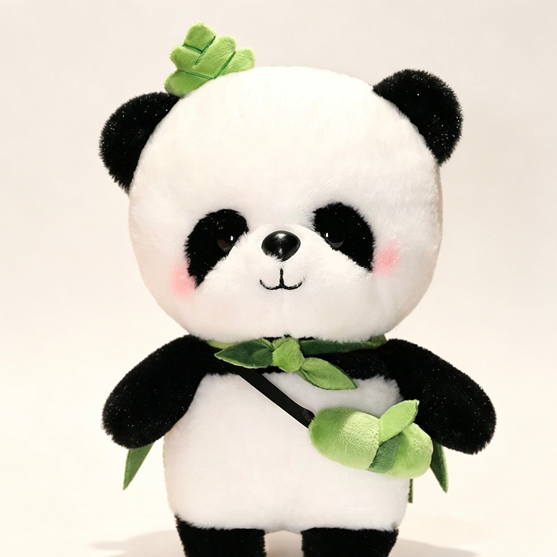 Bamboo Tube Panda Hero Plush Toy
