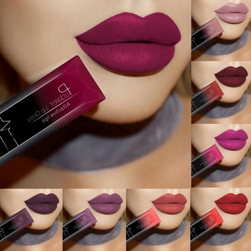 Matte Liquid Lipstick - Waterproof Long-Lasting Lip Gloss | 21 Bold Colors 8ml