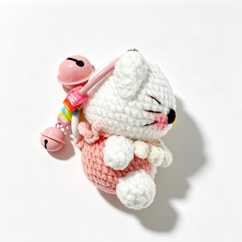 Sweet Pink Bow Kitty — A Pocket-Sized Smile 🐱🎀