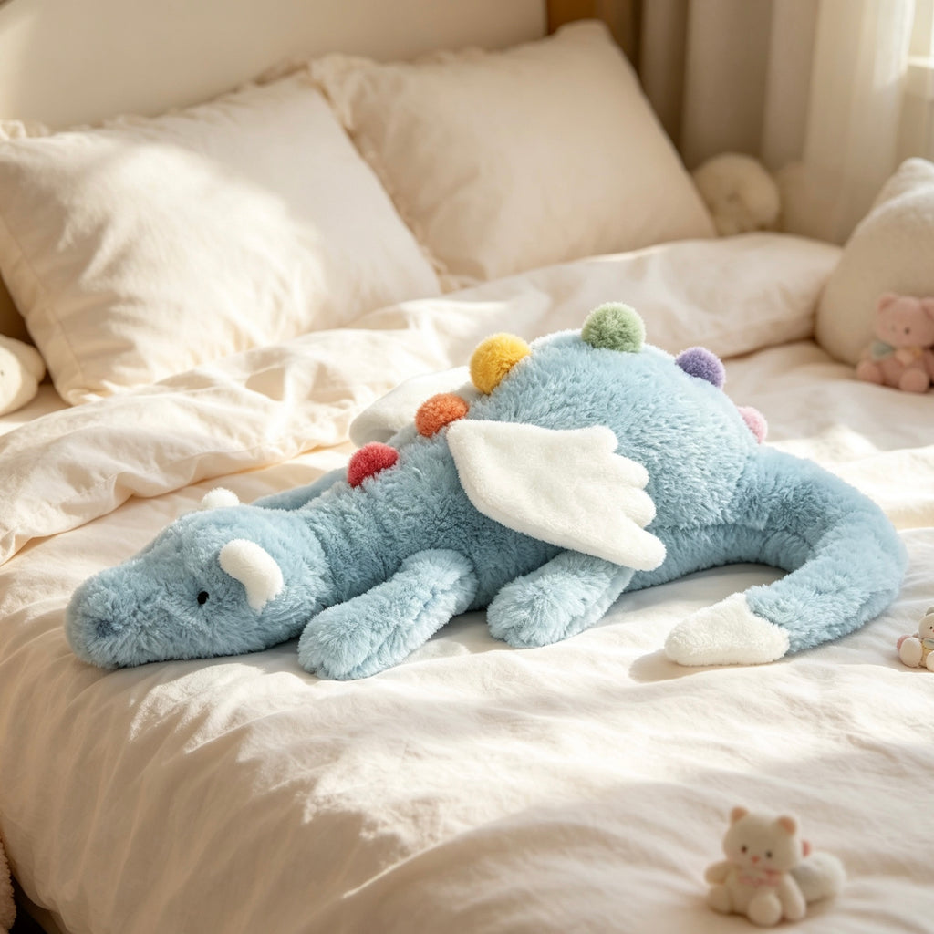 Rainbow Dragon Plush Toy