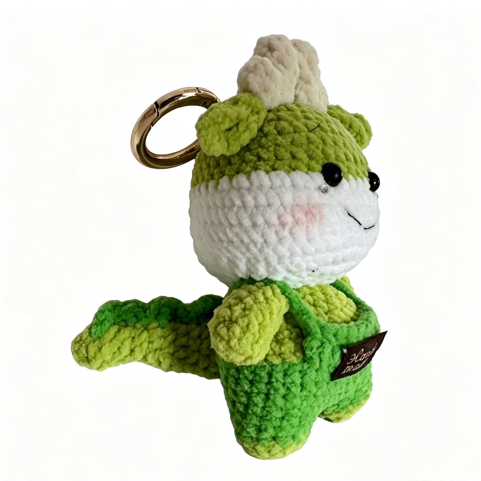 Handmade Crochet Deer Doll Keychain Charm
