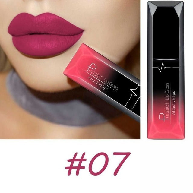 Matte Liquid Lipstick - Waterproof Long-Lasting Lip Gloss | 21 Bold Colors 8ml