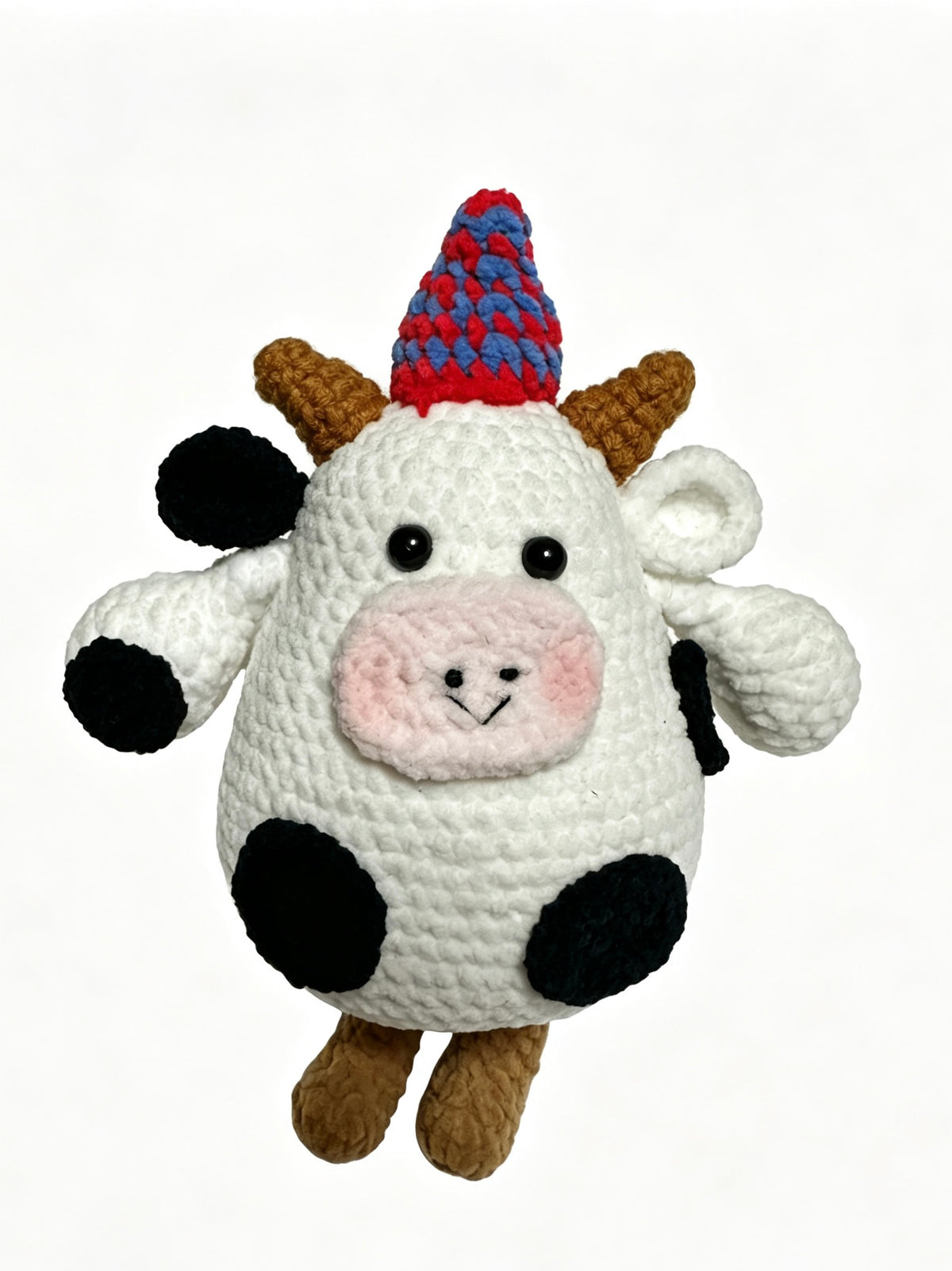 Party Calf Daisy Handmade Crochet Amigurumi Doll