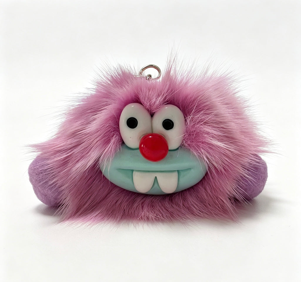 Bucktooth Fuzzy Monster — Big Teeth, Pure Chaos 🦷💖