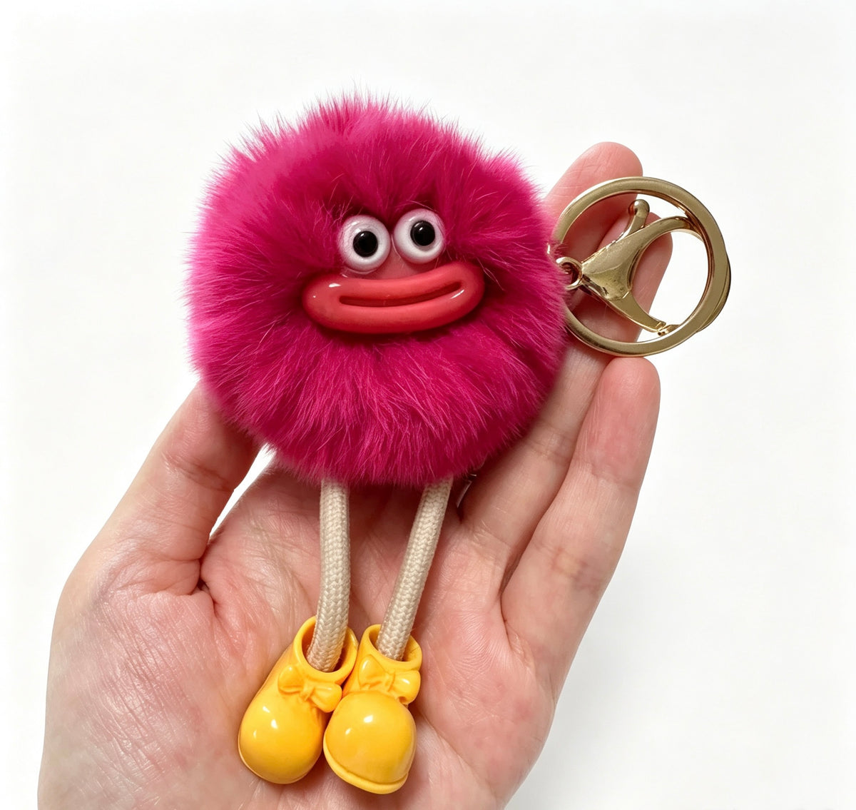 Leggy Fur Ball Monster — All Legs, Big Attitude 💖👢