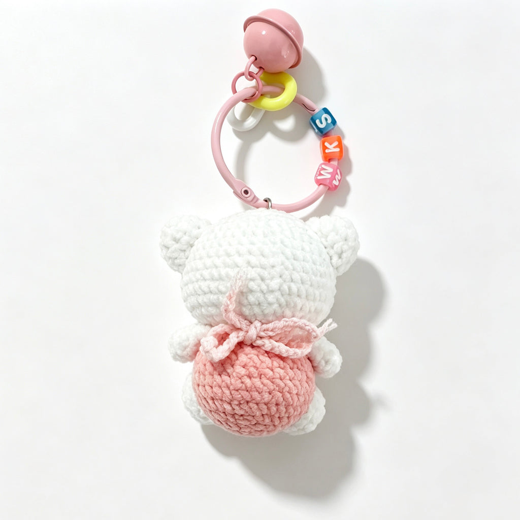 Sweet Pink Bow Kitty — A Pocket-Sized Smile 🐱🎀