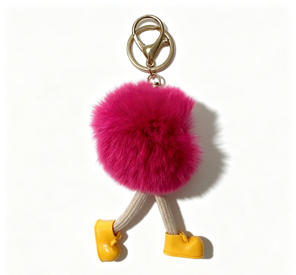 Leggy Fur Ball Monster — All Legs, Big Attitude 💖👢