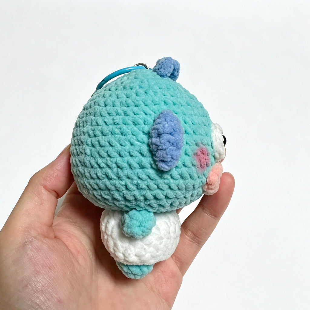 Little Blue Fish Monster — Confused But Doing His Best 🐟💙