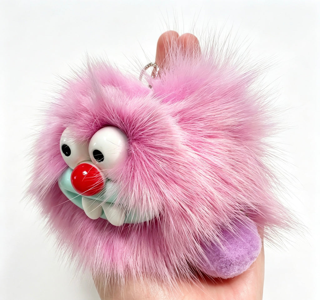 Bucktooth Fuzzy Monster — Big Teeth, Pure Chaos 🦷💖