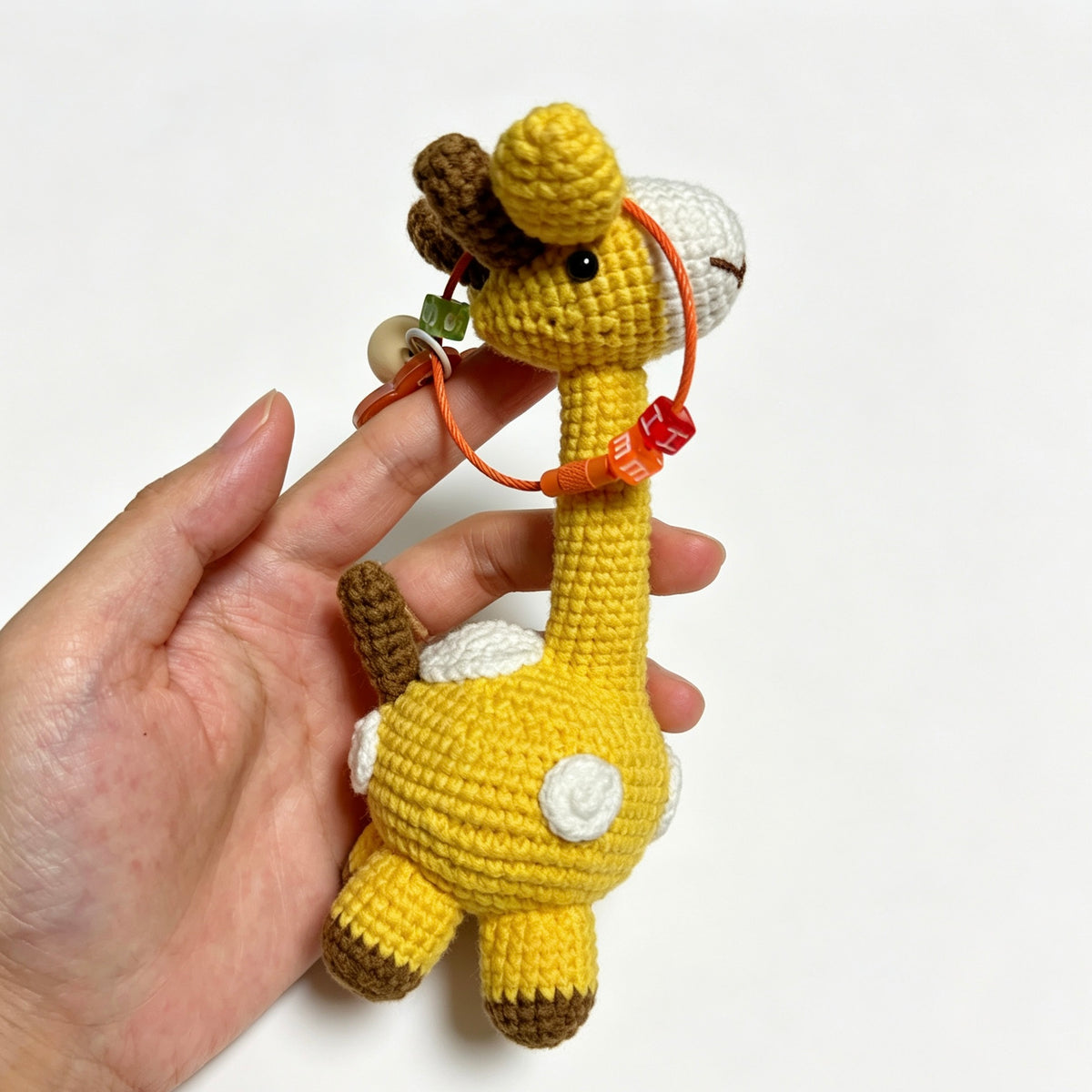 Gentle Long-Neck Giraffe Charm — Reaching for the Clouds 🦒☁️