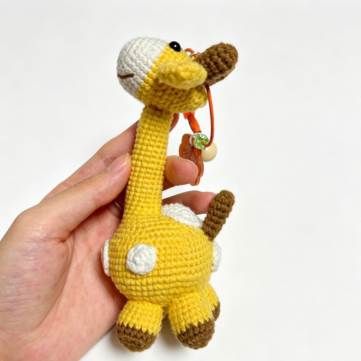 Gentle Long-Neck Giraffe Charm — Reaching for the Clouds 🦒☁️