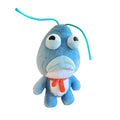 Quirky Blue Alien Monster Plush —  Deadpan Critter Toy 👽💙