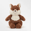 Chubby Cheeks Fox Plush —  Rosette Fur Stuffed Animal 🦊🍂
