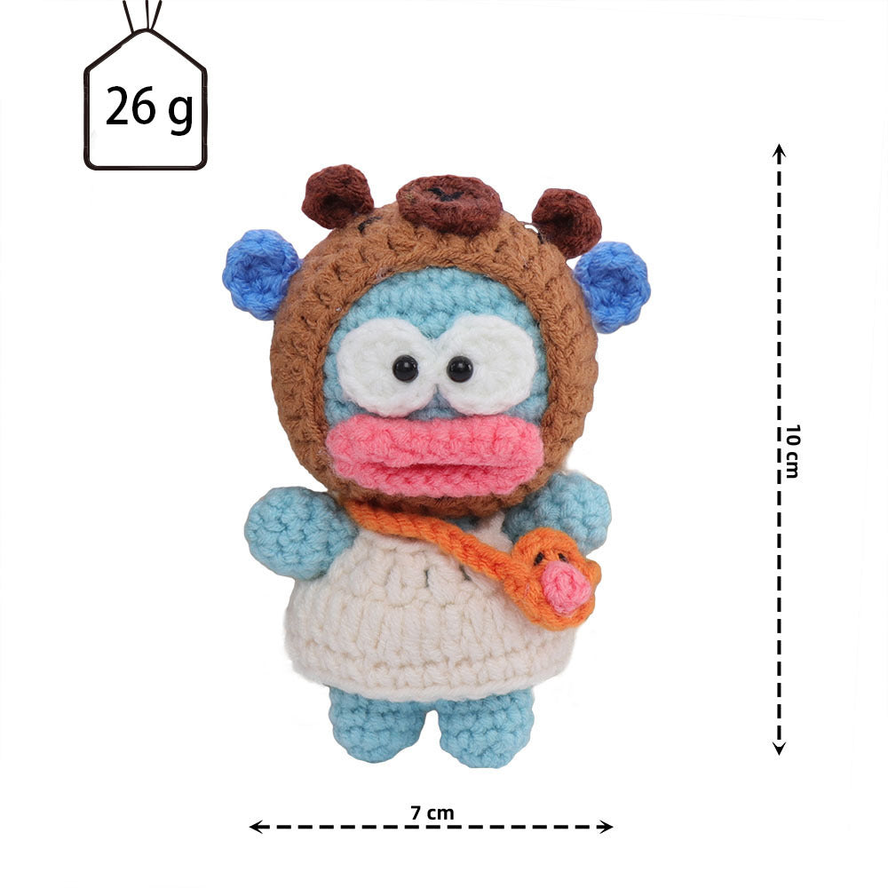 Sandiamon Cute Crochet Doll Bag Charm