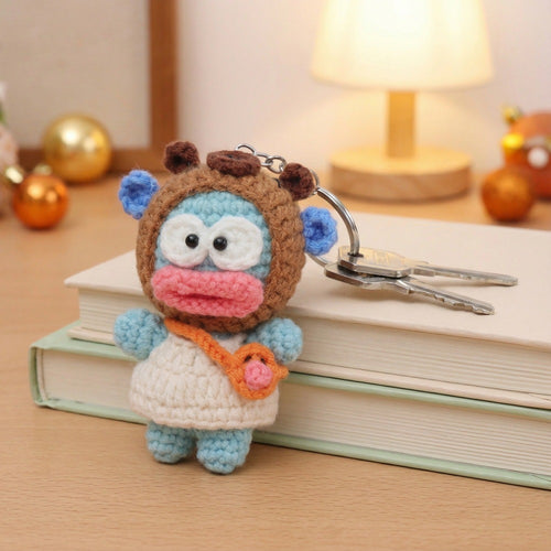 Sandiamon Cute Crochet Doll Bag Charm
