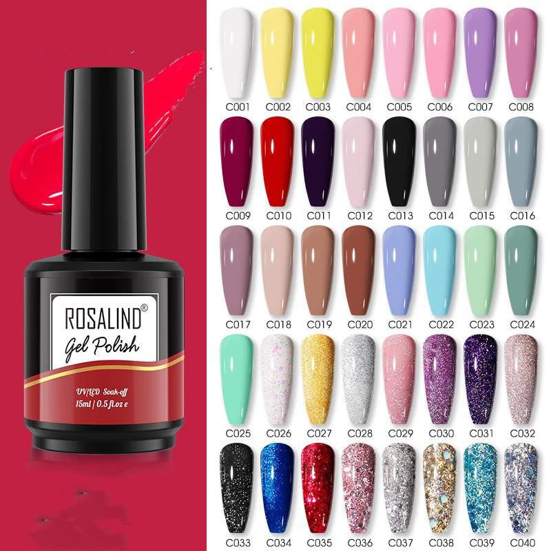 Plant-Based Gel Nail Polish 15ml - Professional UV LED Gel | Long-Lasting Shine