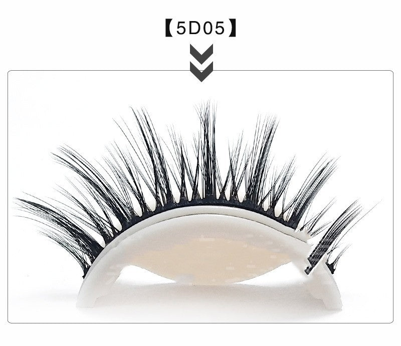 Self-Adhesive False Eyelashes - 5D No Glue Strip Lashes | 10 Styles Available